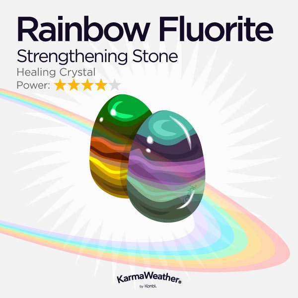 Fluorite arc-en-ciel