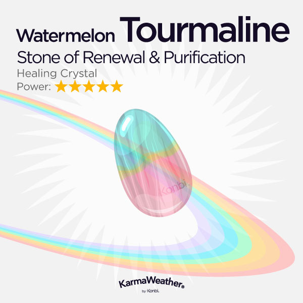 Tourmaline melon d’eau