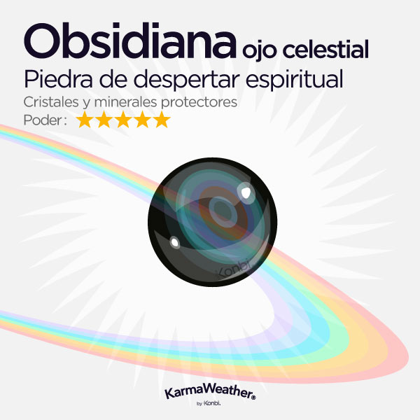 Obsidienne œil céleste