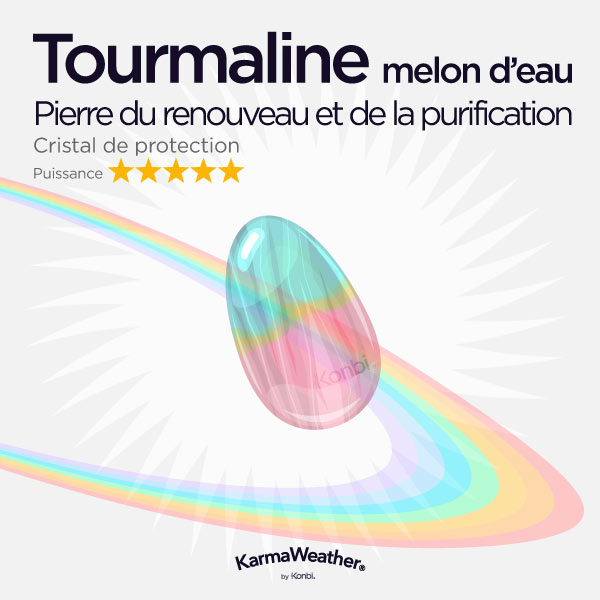 Tourmaline melon d’eau