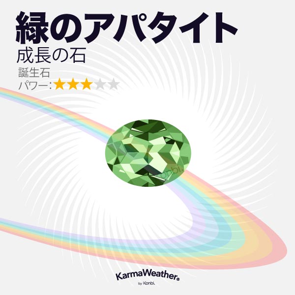 Apatite verte
